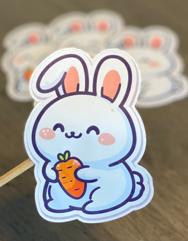 Bunny Die Cut Stickers