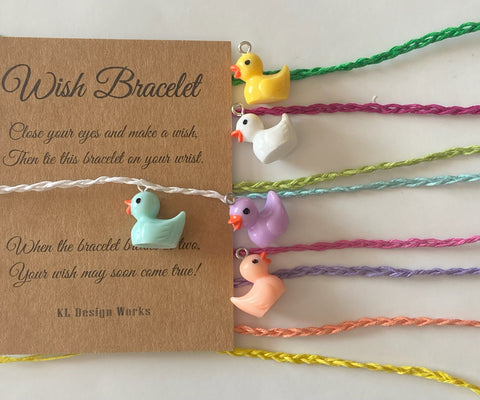 Wish Bracelet - Duck Charm