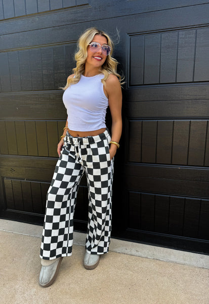 PREORDER: Girly Girl Wide Leg Joggers in Three Colors