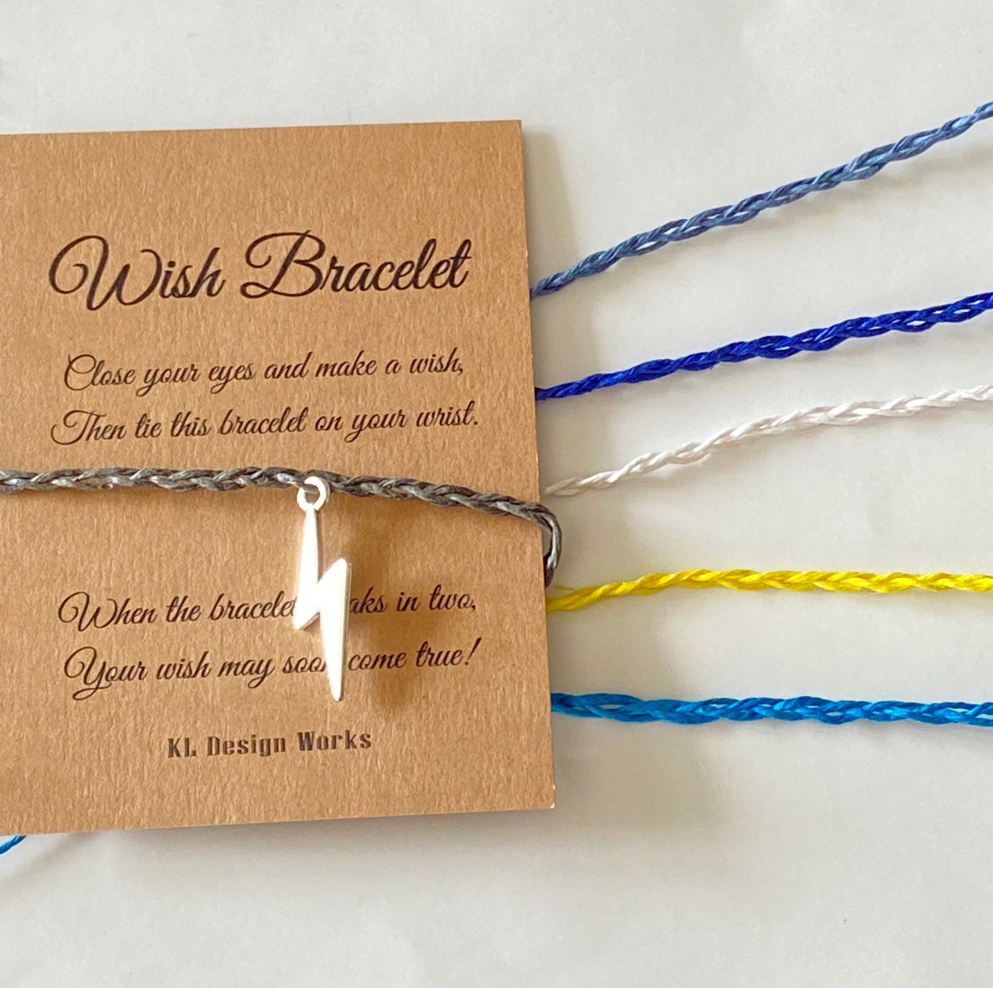 Wish Bracelet - Lightning Bolt