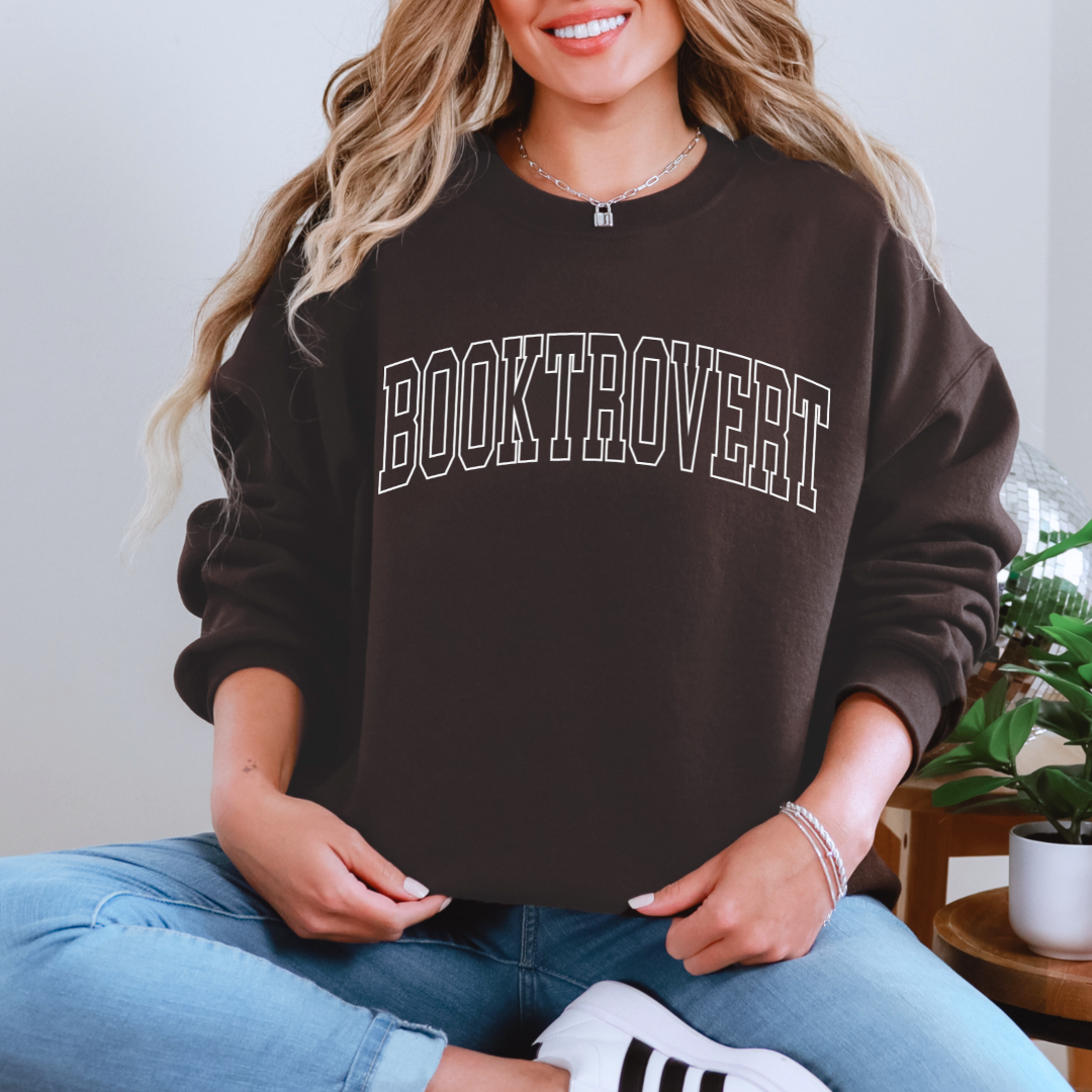 Booktrovert Graphic Sweatshirt