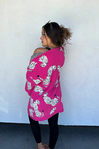 Wild About It Leopard Cardigan In Two Colors