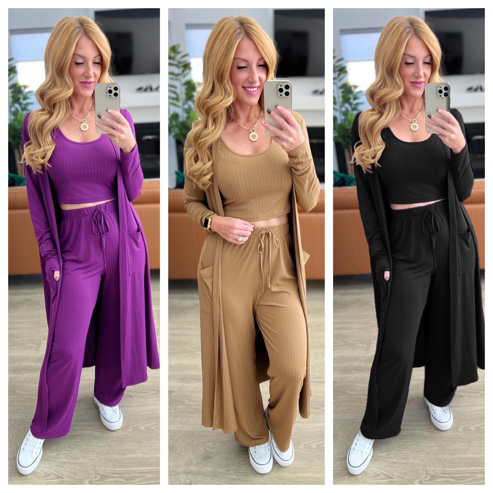 Linden Luxury Lounge Set in Three Colors