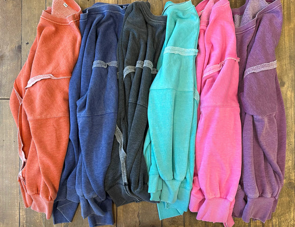 Classic Crew Pullover In Six Colors