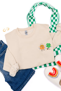 PREORDER: Pot of Gold Embroidered Sweatshirt