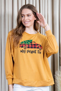 'Perfect Tree' Graphic Sweatshirt