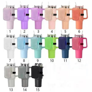 PREORDER: Tumbler Zip Pouches in 15 Colors