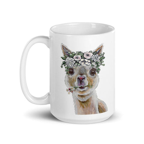 Boho Alpaca Mug, 15oz