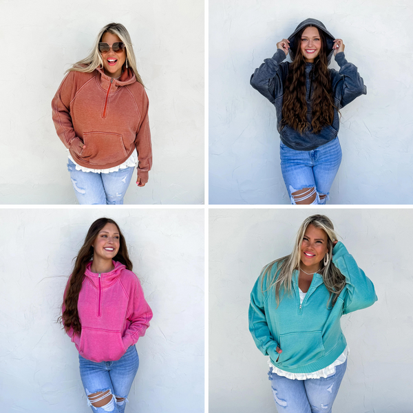 Easy Does It Pullover In Assorted Colors